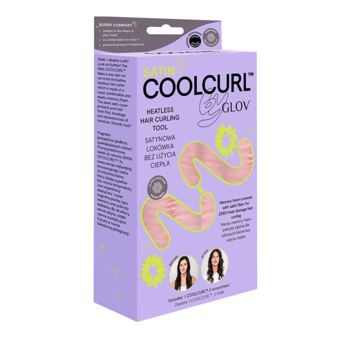 Glov Cool Curl Satin Pink Lokówka do włosów