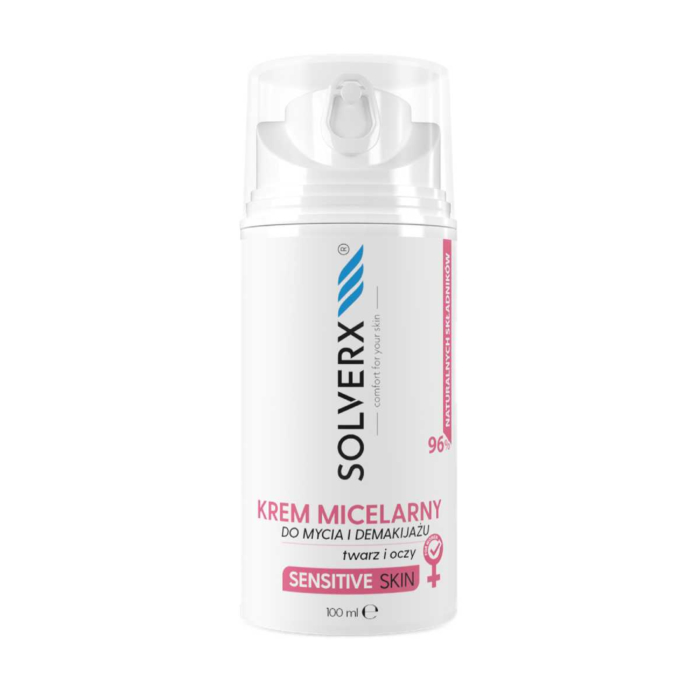 Solverx Sensitive Skin - Krem do demakijażu twarzy 100ml