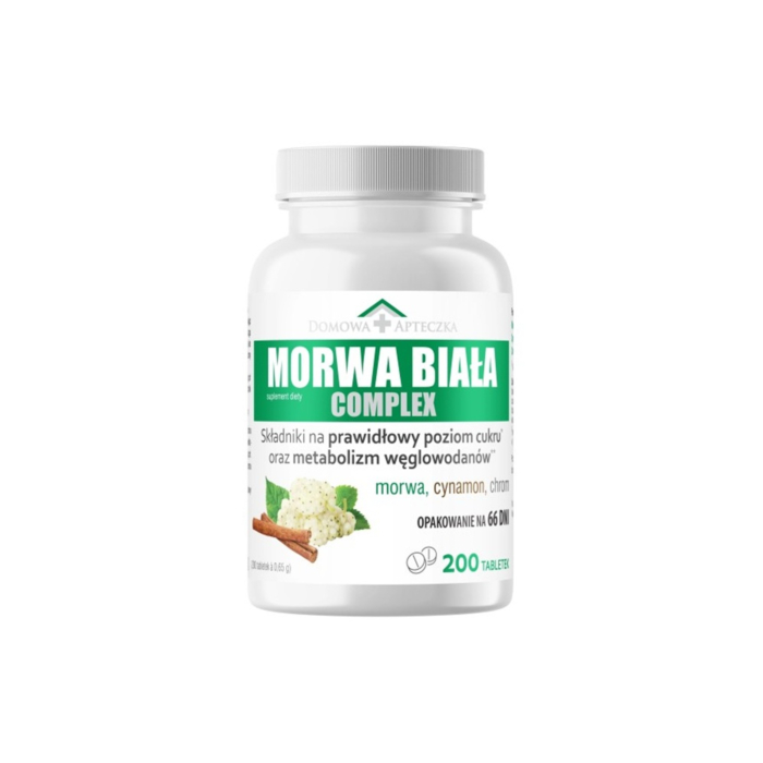 Domowa Apteczka Morwa Biała Complex, Kapsułki 200 szt.
