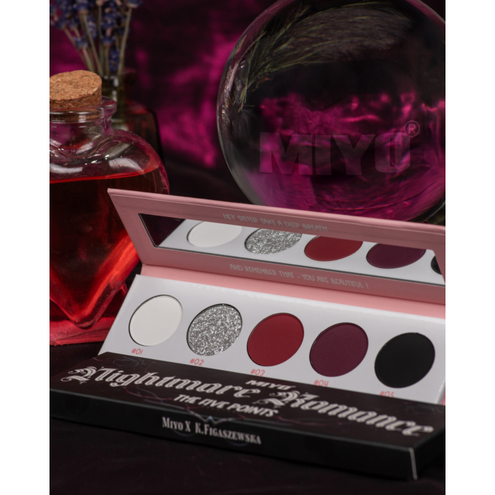 Miyo Five Points Paleta cieni do powiek 38 Nightmare Romance