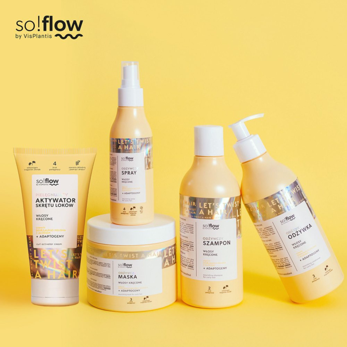 So!Flow Odżywcza Maska do włosów Kręconych