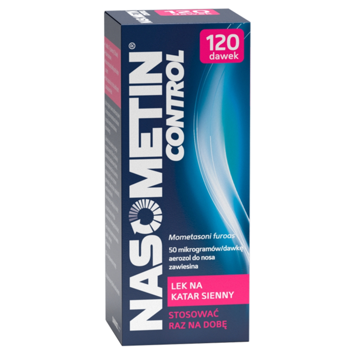 Nasometin Control Aerozol do nosa 0,05 mg/daw. 120 Dawek
