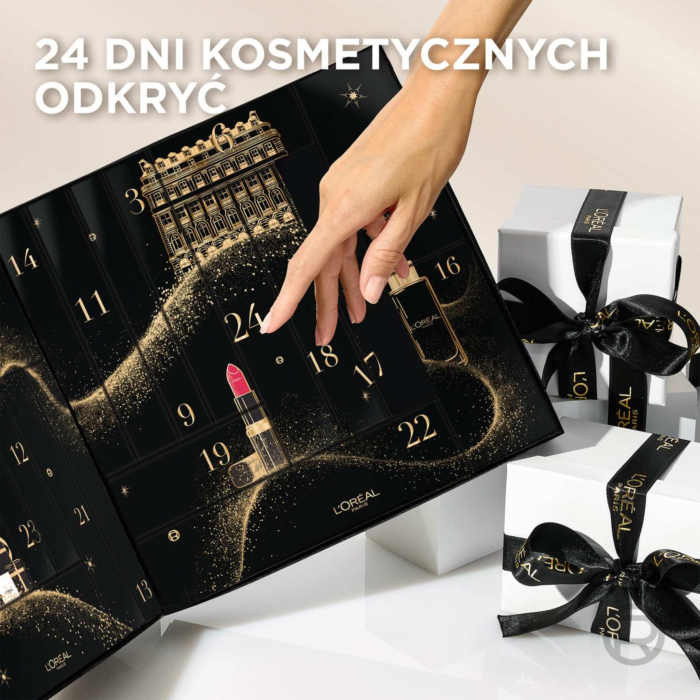 L'Oréal Kalendarz adwentowy, 24 dni