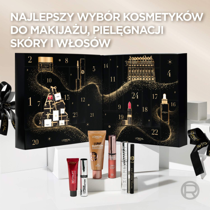 L'Oréal Kalendarz adwentowy, 24 dni