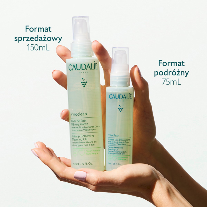 Caudalie Vinoclean Olejek do demakijażu, 75 ml