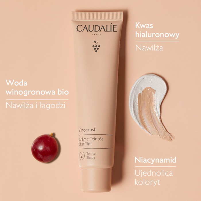 Caudalie Vinocrush Krem koloryzujący, Odcień 2