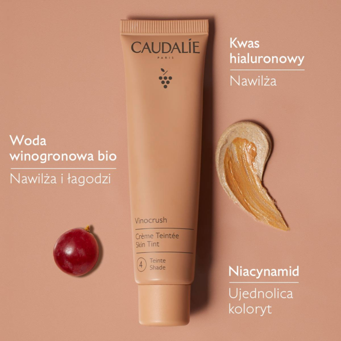 Caudalie Vinocrush Krem koloryzujący, Odcień 4