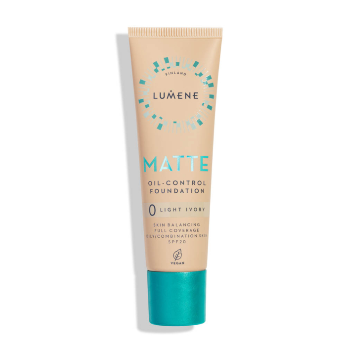 Lumene Matte Podkład matujący SPF20, 0 Light Ivory