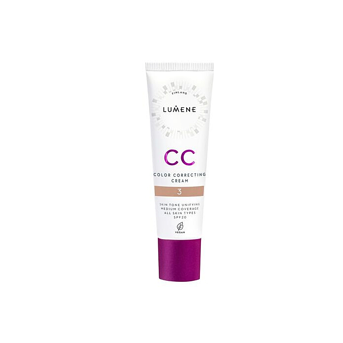 Lumene Korygujący podkład CC SPF20, 3