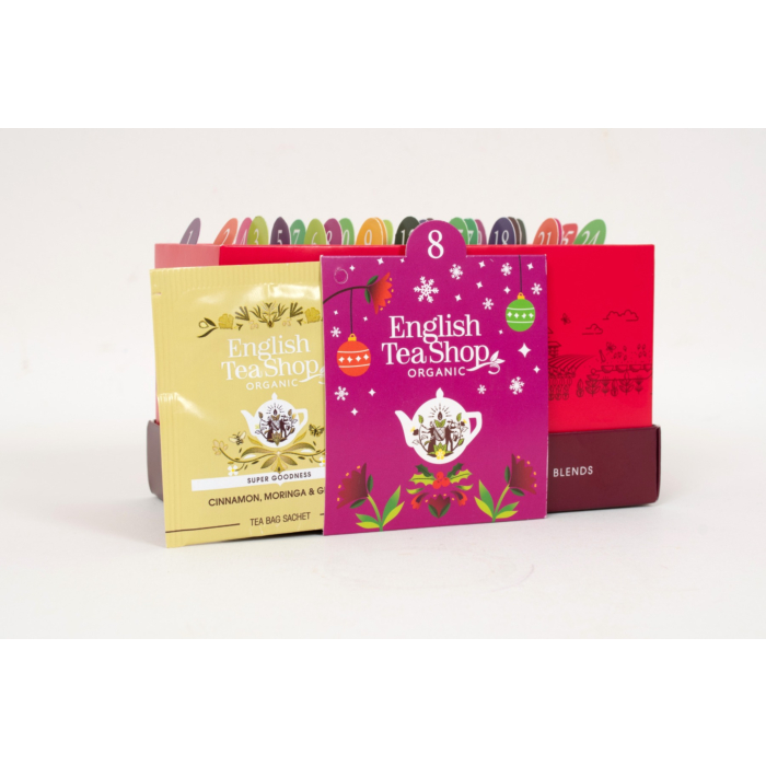 English Tea Shop Luxury Sachet Kalendarz adwentowy
