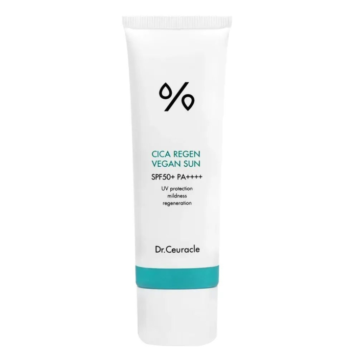 Dr. Ceuracle Cica Regen Vegan Sun SPF50+/PA++++ kojący krem-żel z filtrem, 50ml