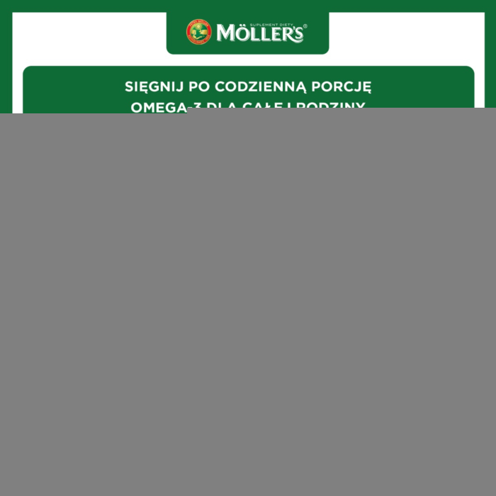 Mollers Forte z Tranem, Preparat zawierający kwasy omega-3 oraz witaminy E i D, Kapsułki