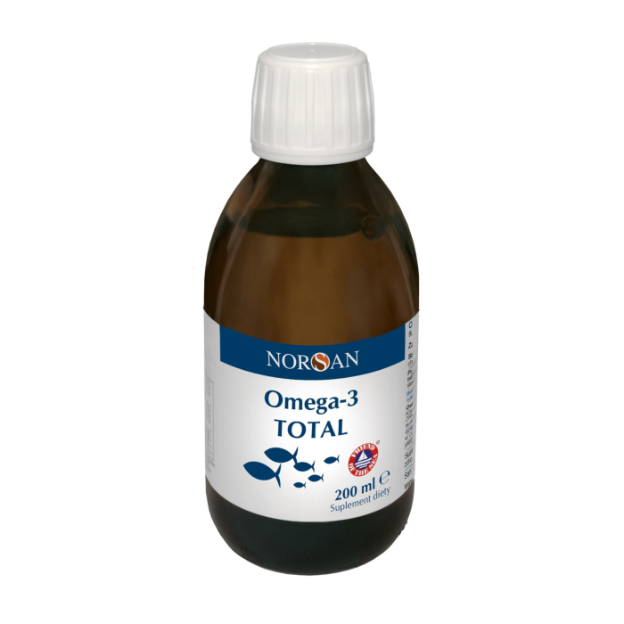 Norsan Omega-3 Total Naturalny, płyn 200 ml