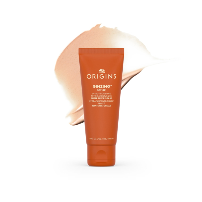 Origins GinZing™ Energy-Boosting Tinted Moisturizer Krem koloryzujący z filtrem SPF 40, 1 Fair to Light