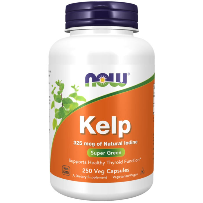 Now Foods Kelp 325 mcg kapsułki 250 szt.