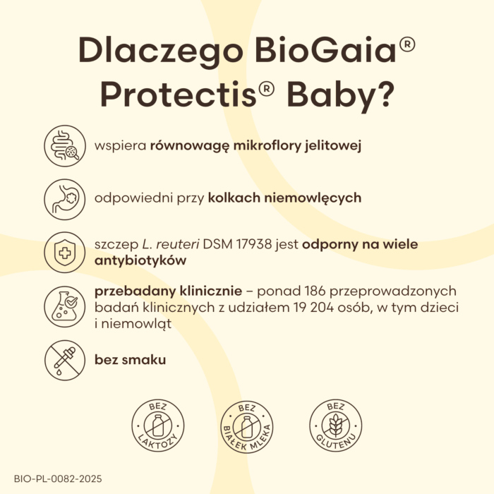 BioGaia Protectis Baby, Krople dla dzieci