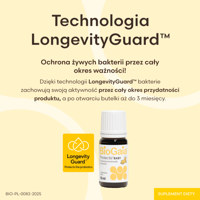 BioGaia Protectis Baby, Krople dla dzieci