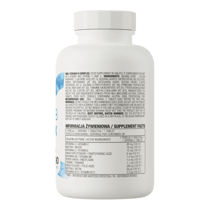 OstroVit Witamina B Complex 90 tabs
