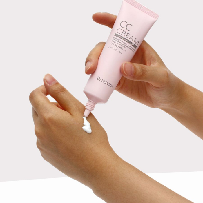 Dr.HEDISON Krem CC z niacynamidem SPF 38 PA+++ 50ml