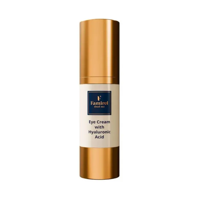 Крем для кожи вокруг глаз Famirel Eye Cream with Hyaluronic Acid увлажняющий, с гиалуроновой кислотой, 30 мл — фото 2
