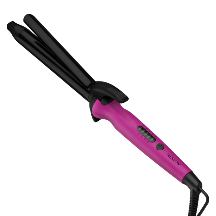 REVLON EASY HEAT CURLER RVIR1196E Lokówka, 5 stopni regulacji temperatury, różowa