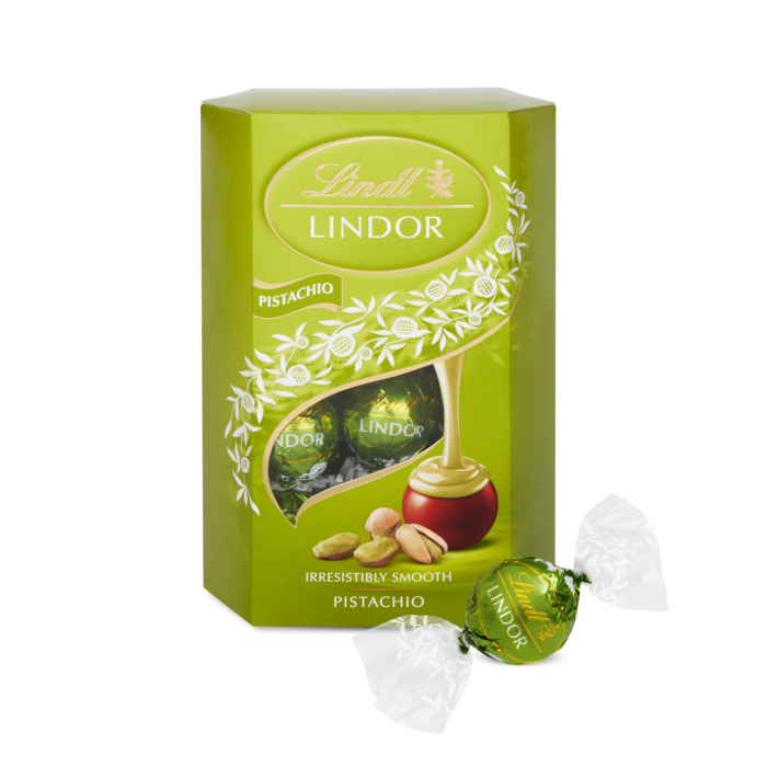 Lindt Lindor Pistachio Cornet Praliny