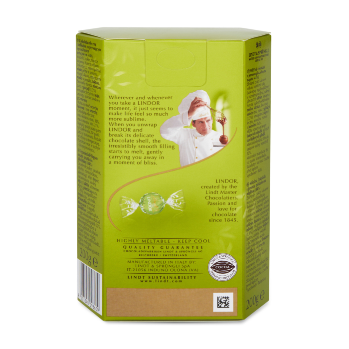 Lindt Lindor Pistachio Cornet Praliny