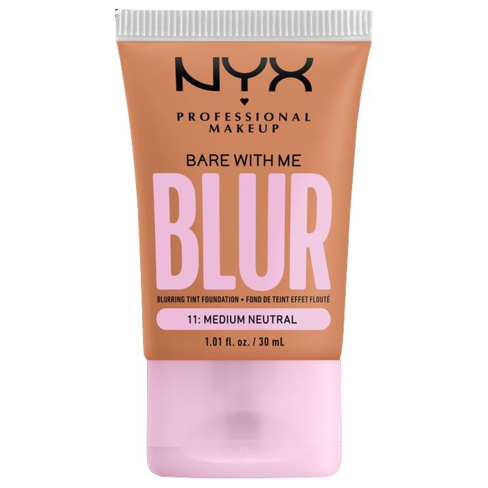NYX Bare With Me Blur Podkład do twarzy Medium Neutral