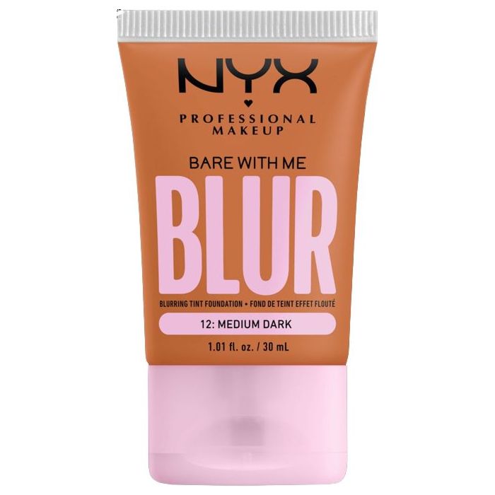 NYX Bare With Me Blur Podkład do twarzy Medium Dark
