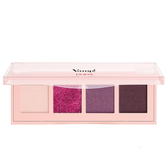 Pupa Vamp! Paleta Cieni do powiek 004 Vibrant Plum