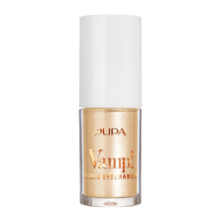 Pupa Shine Bright Vamp! Cień do powiek w płynie 013 Sunny Gold