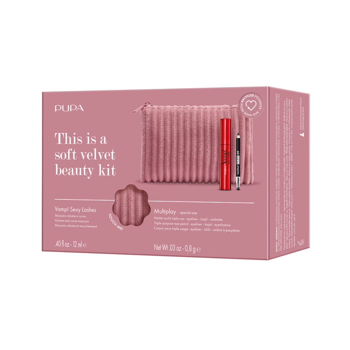 Pupa Vamp! Zestaw: Sexy Lashes Tusz do rzęs + Multiplay Wielofunkcyjna kredka do powiek 