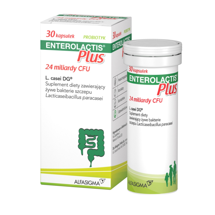 Enterolactis Plus probiotyk, kapsułki, 30 szt.