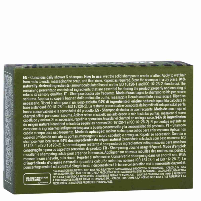 Alfaparf Milano Benvoleo Conscious Daily Shower & Shampoo Bar Mydło i szampon w kostce