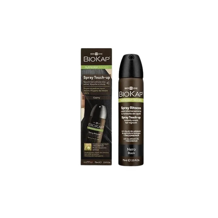 Biokap Nutricolor Touch Up Czarny spray 75 ml