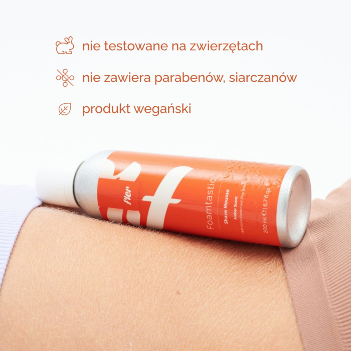 Fler Foamtastic Amber Shave Mousse