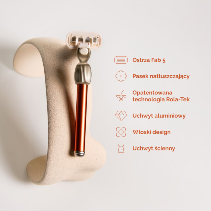 Fler The Razor Starter Set Sicily - (razor + holder + 2 blades)
