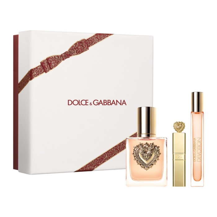 Dolce & Gabbana Devotion Women Zestaw: woda perfumowana 50 ml + woda perfumowana travel size 10 ml + minitusz do rzęs Everfull XL