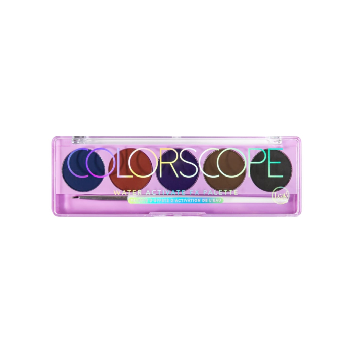 J.Cat Beauty Colorscope Paleta eyelinerów aktywowanych wodą, 104 Deep