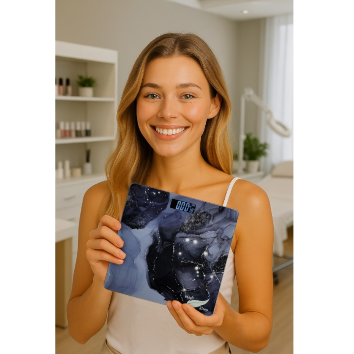Medi Sleep Waga łazienkowa analityczna smart 180 kg bluetooth