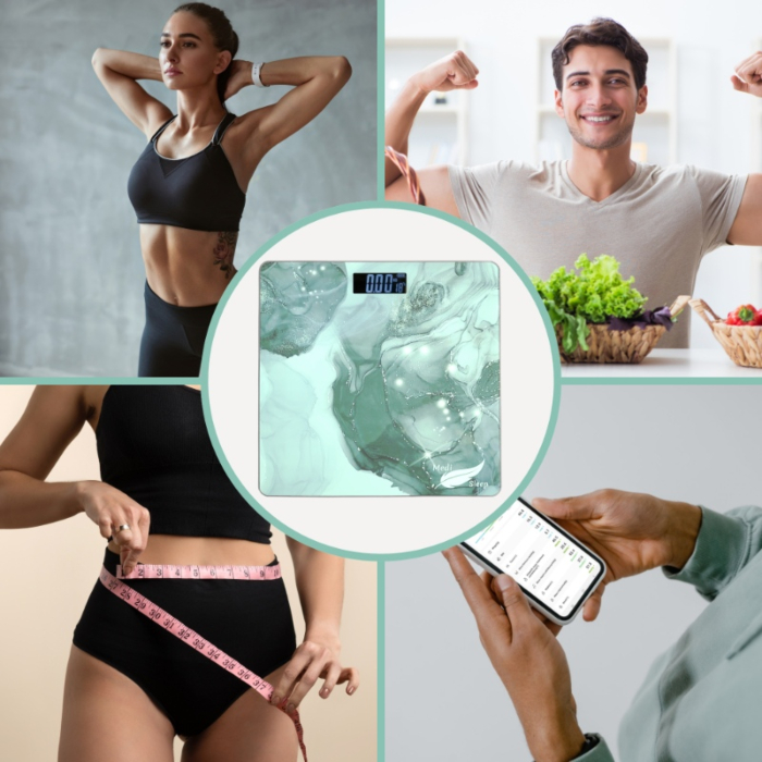 Medi Sleep Waga łazienkowa analityczna smart 180kg bluetooth
