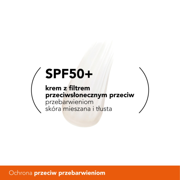 Bella Aurora Żel-krem ochronny do skóry tłustej i mieszanej SPF50+, 50 ml