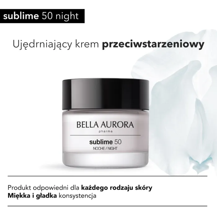 Ночной крем для лица Bella Aurora Sublime Intensive Anti-Aging Night антивозрастной, 50 мл — фото 3