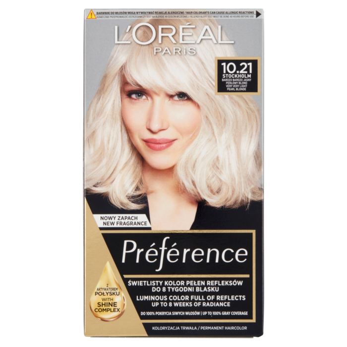 Preference Farba do włosów Z2 10.21 Stokholm
