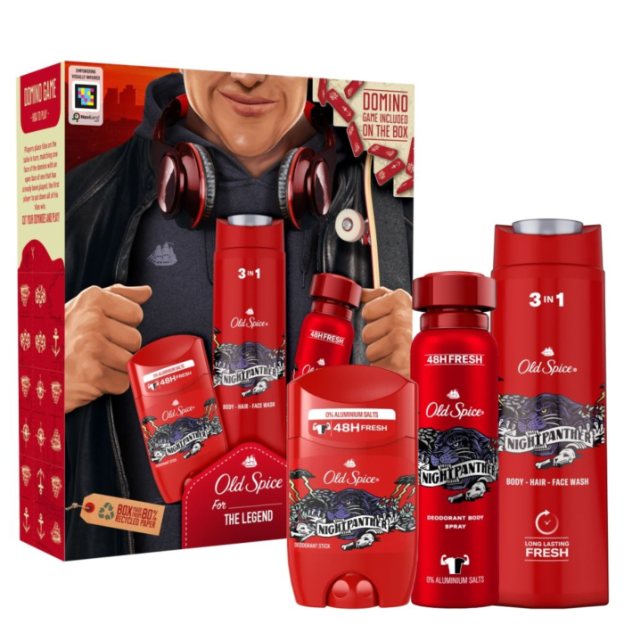 Old Spice Zestaw City Explorer (deo sztyft + deo spray + żel pod prysznic)