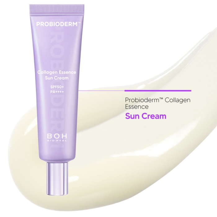 Bioheal Boh Probioderm Collagen Essence Sun Cream, lekki ochronny krem SPF 50+
