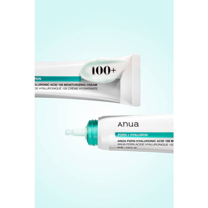 Anua PDRN Hyaluronic Acid 100, Rewitalizujący krem do twarzy z PDRN i kompleksem kwasów hialuronowych