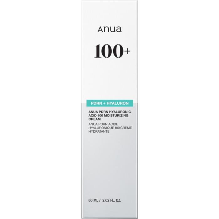Anua PDRN Hyaluronic Acid 100, Rewitalizujący krem do twarzy z PDRN i kompleksem kwasów hialuronowych