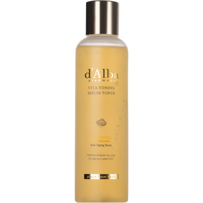 D'Alba White Vita Toning Serum Toner, Serum tonizujące do twarzy,180 ml