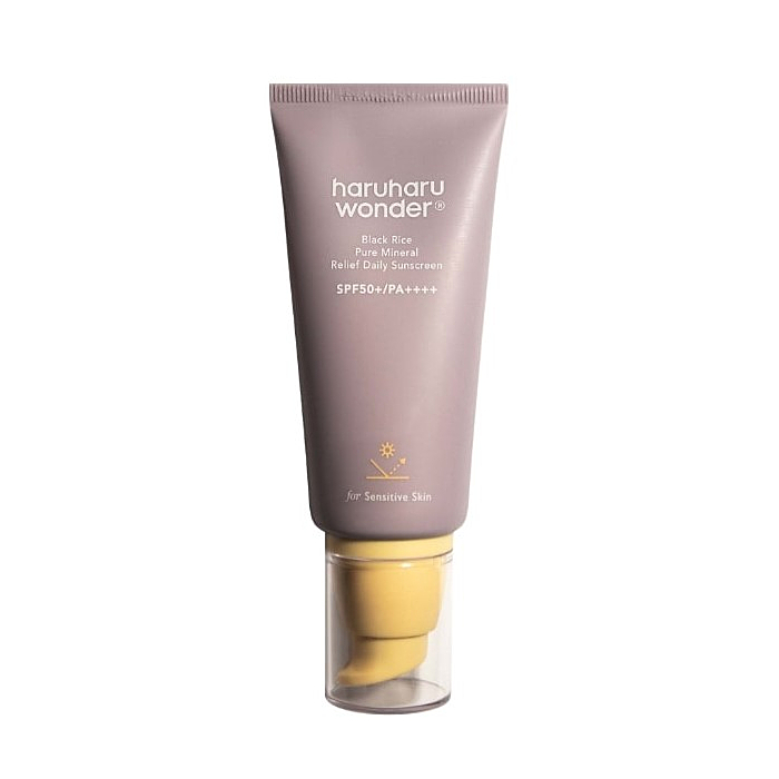 Haruharu Wonder Black Rice Pure Mineral Relief Daily SPF50+/PA++++ Sunscreen